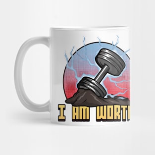 Bodybuilding with Dumbbells Mug